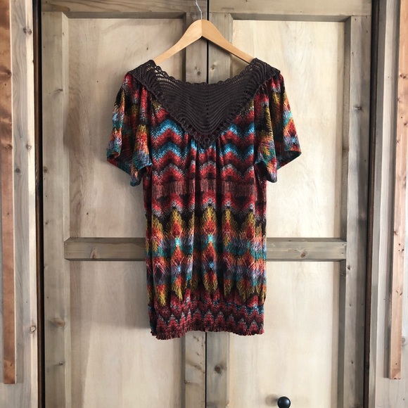 Maurice’s Size 0 Plus Size Top Blouse - Picture 2 of 6